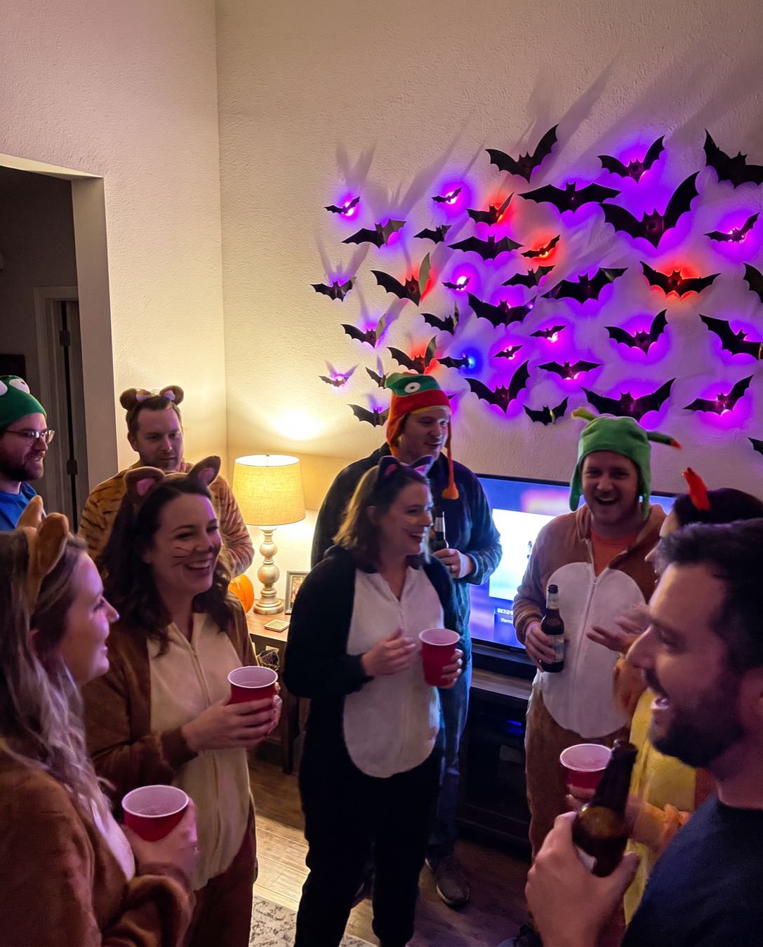 The party wall.