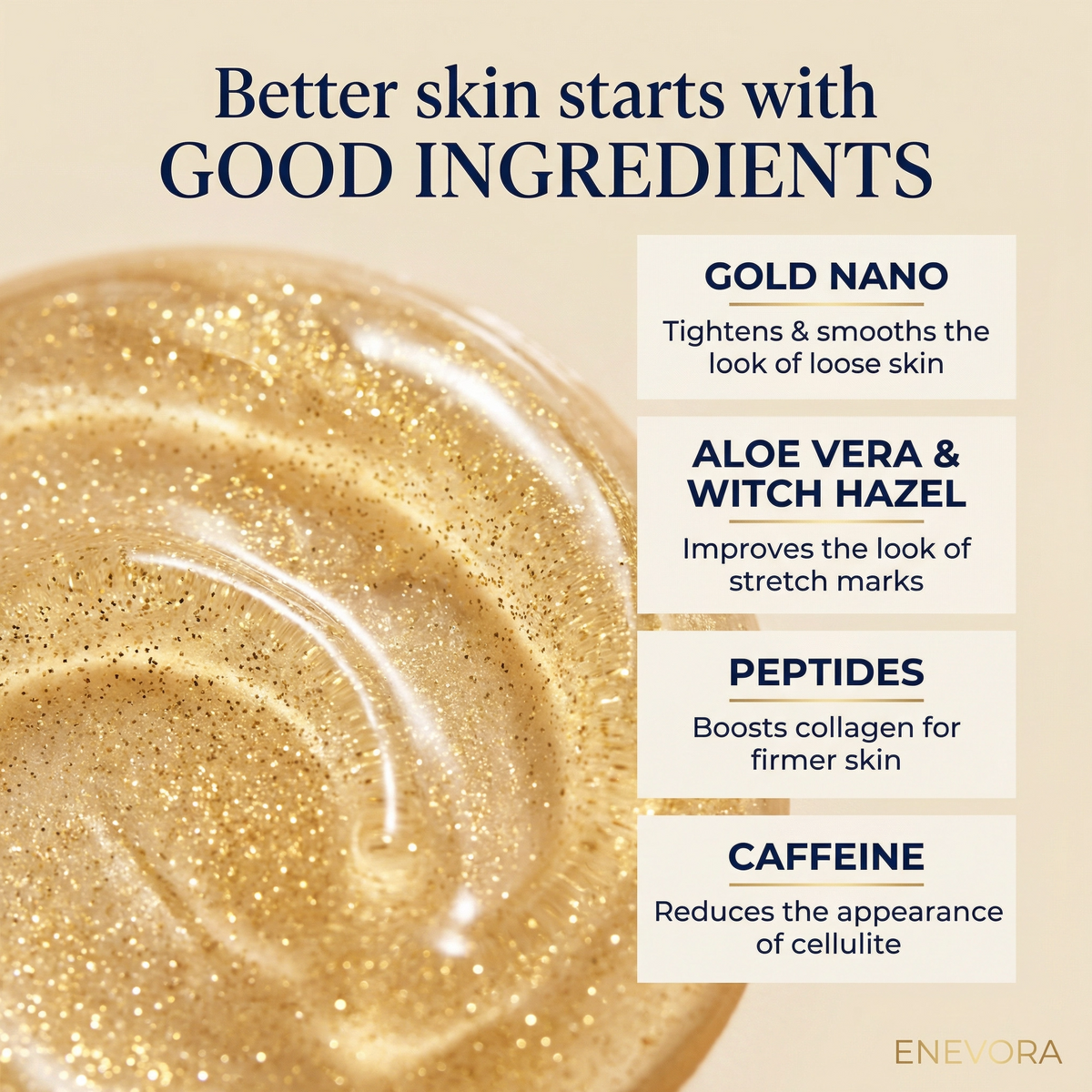 Enevora Cryo Thermo Firming Gold Gel