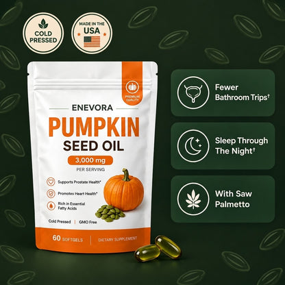Enevora Pumpkin Seed Oil Softgels