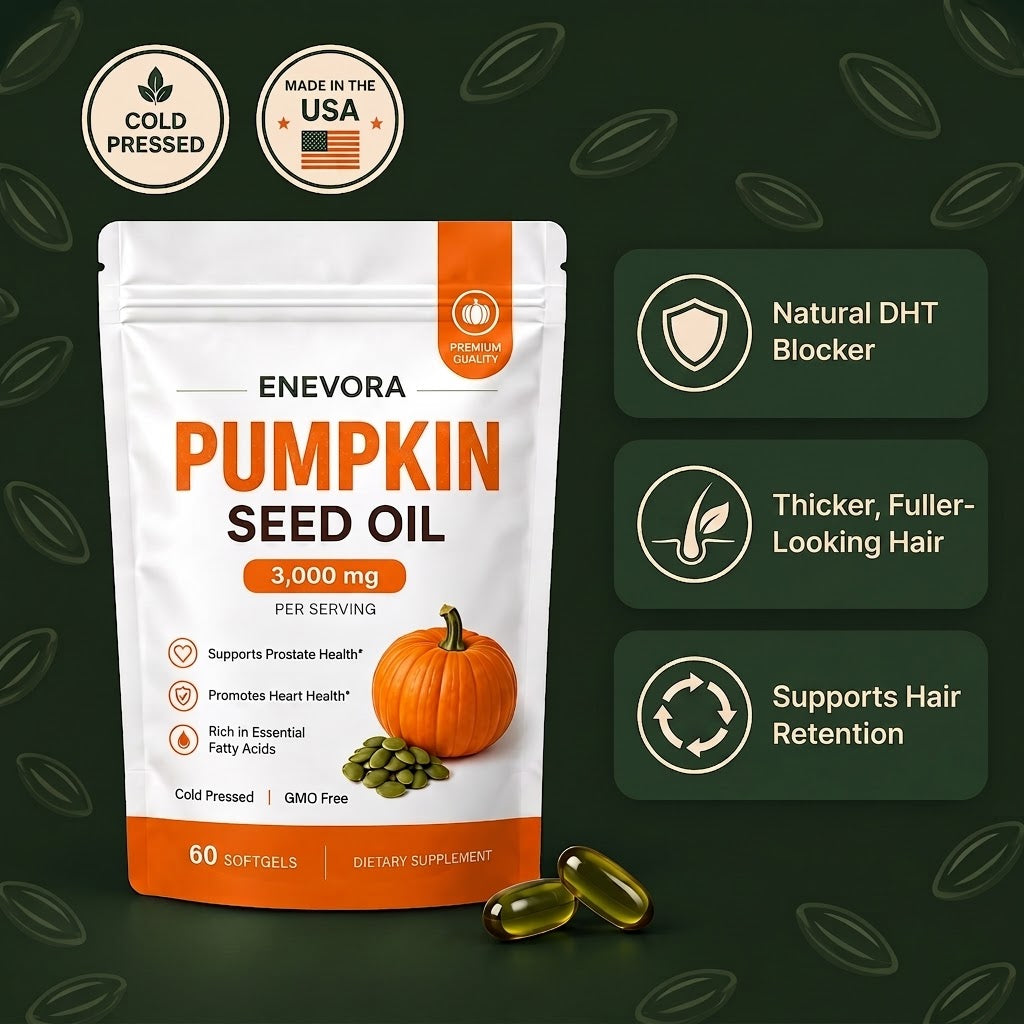 Enevora Pumpkin Seed Oil - Hair Support