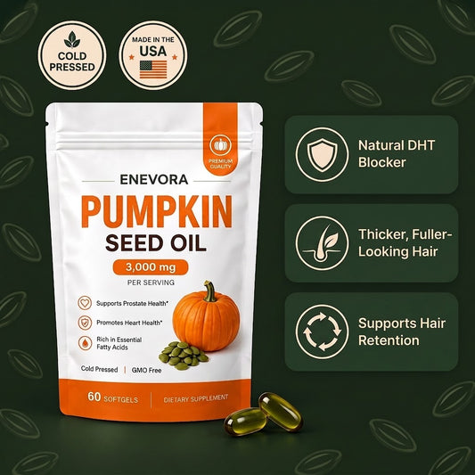 Enevora Pumpkin Seed Oil - Hair Support
