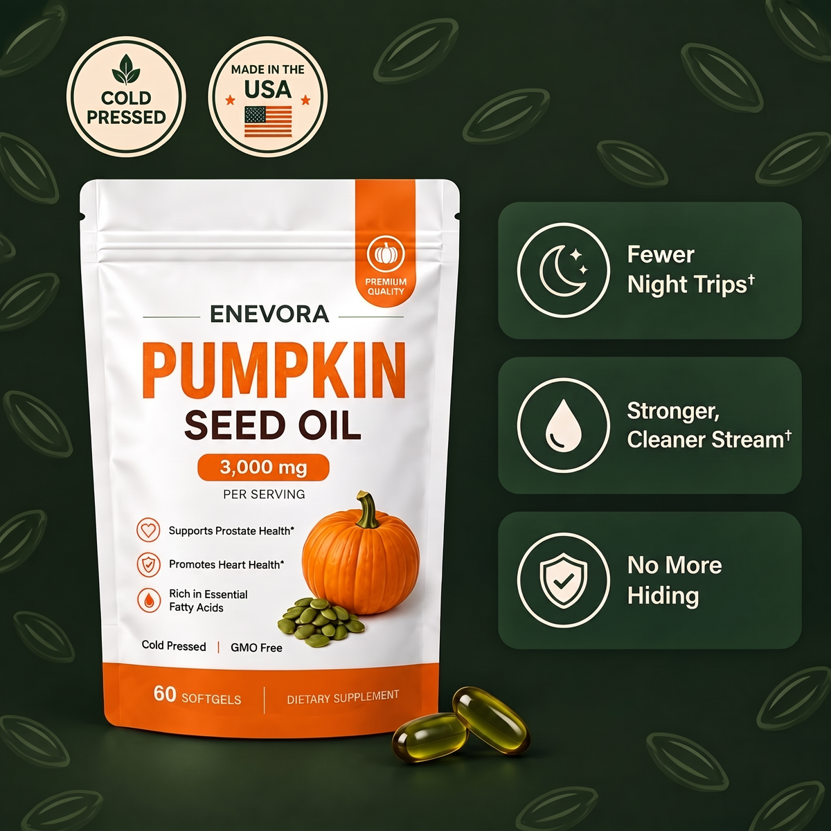 Enevora Pumpkin Seed Oil - prostate
